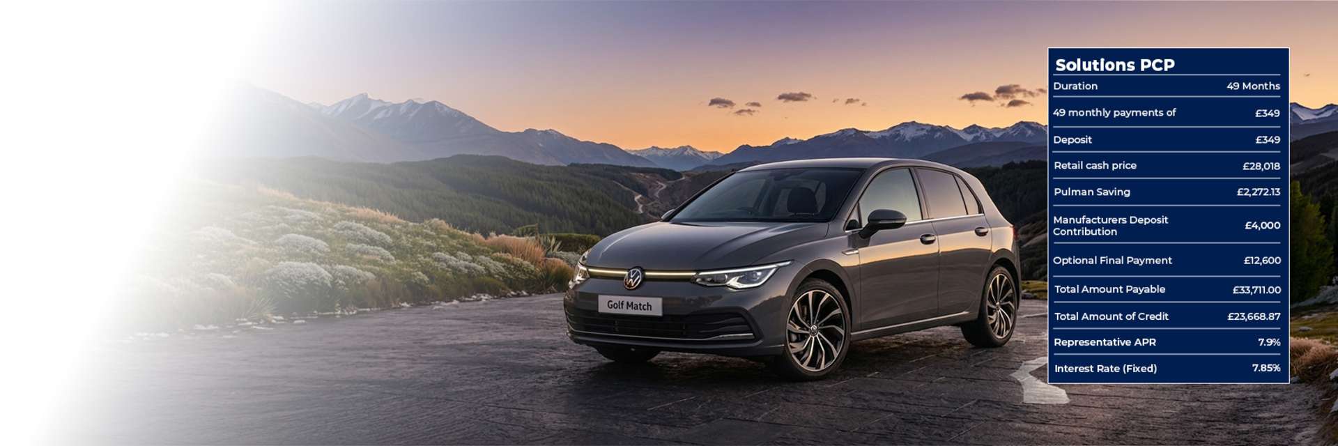 New Volkswagen Golf