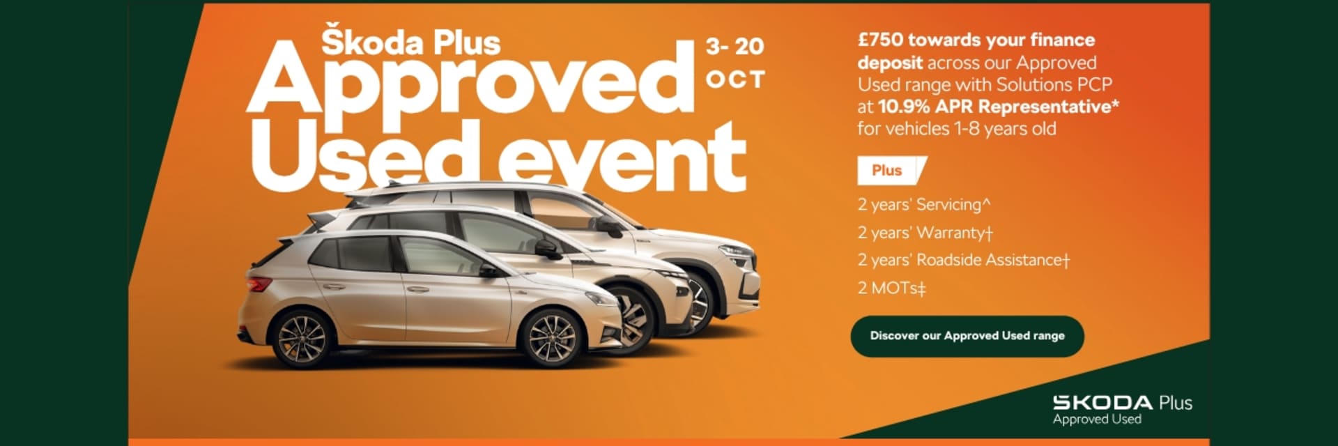 Skoda Plus Approved Used Event