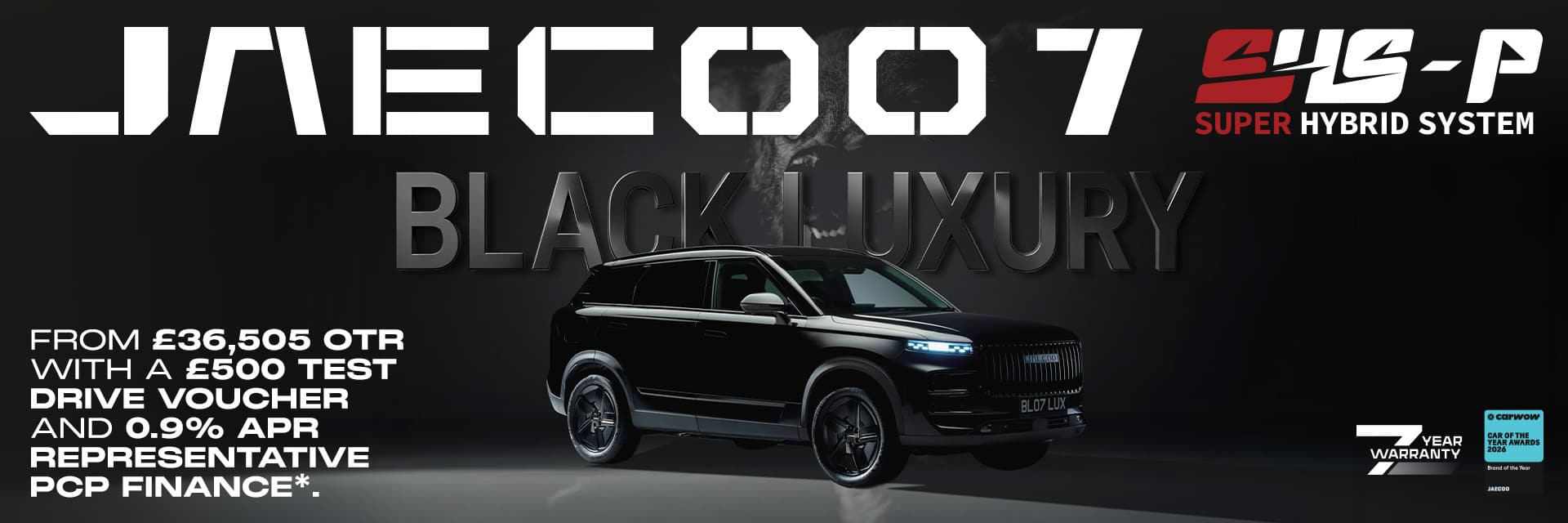 JAECOO 7 Black Luxury Q3