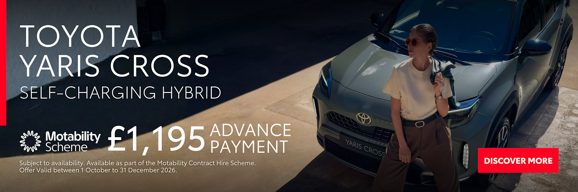 Toyota Yaris Cross Motability 