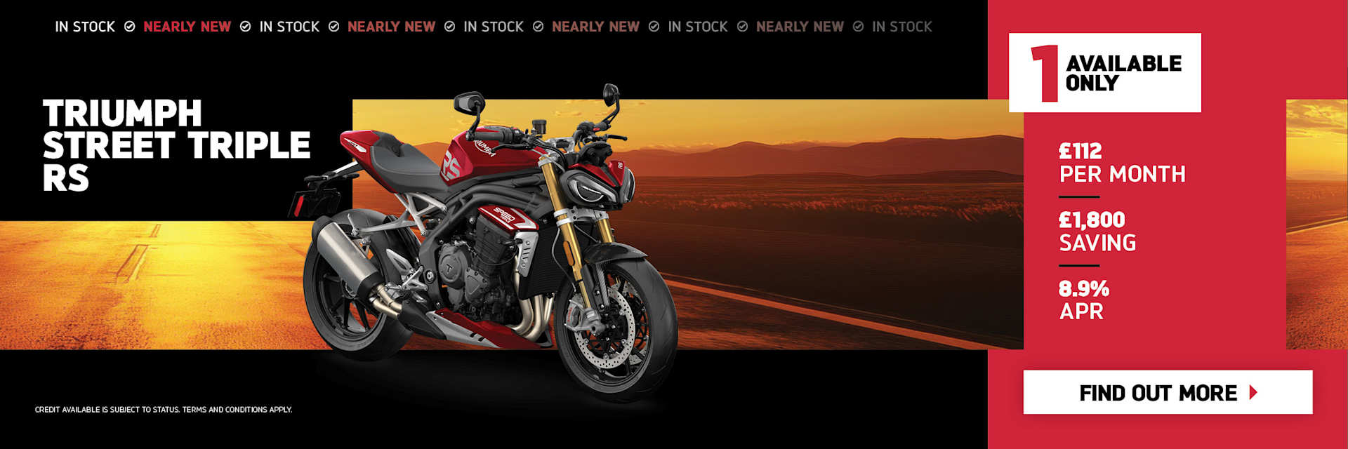 Street Triple RS Offer 