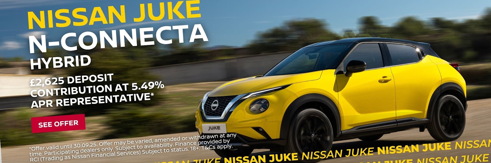 New Nissan Juke Hybrid 