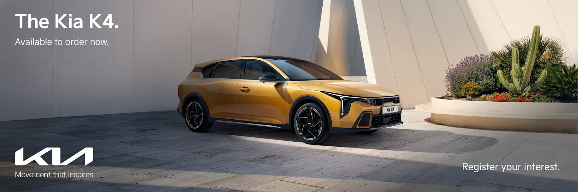 Kia K4 - Available to order now