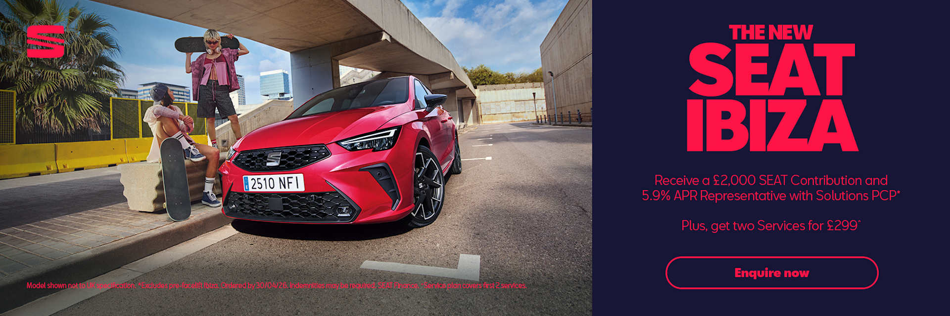 SEAT Ibiza New Car Offer