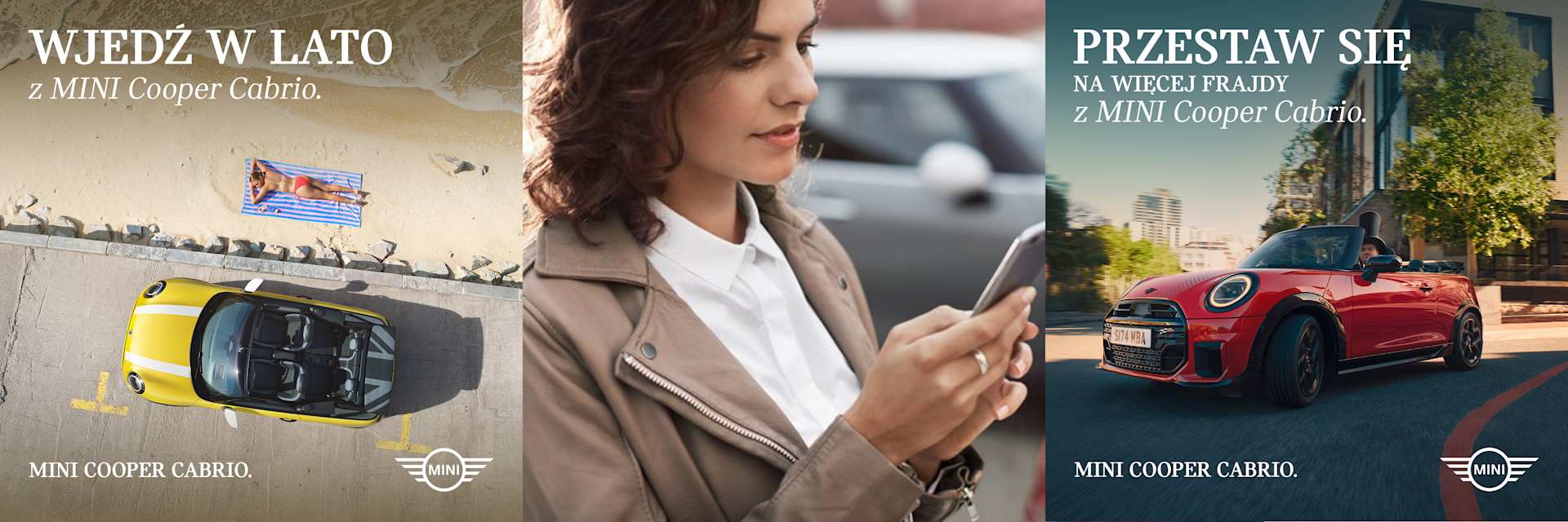 MINI Convertible. Wjedź w Lato. Przestaw się na Więcej Frajdy