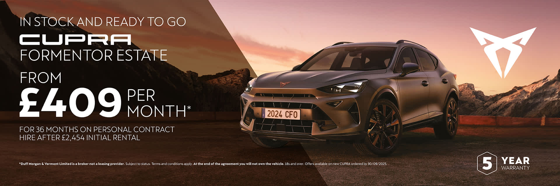 CUPRA FORMENTOR Q3 OFFERS