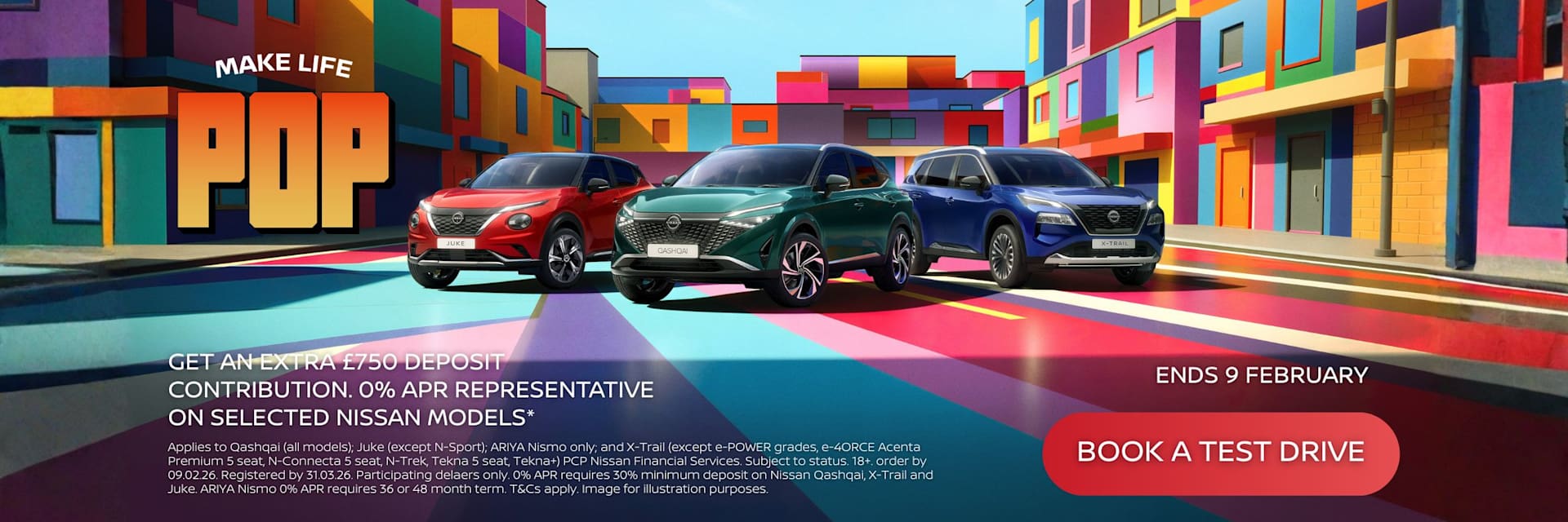 THE NISSAN POP-UP EVENT