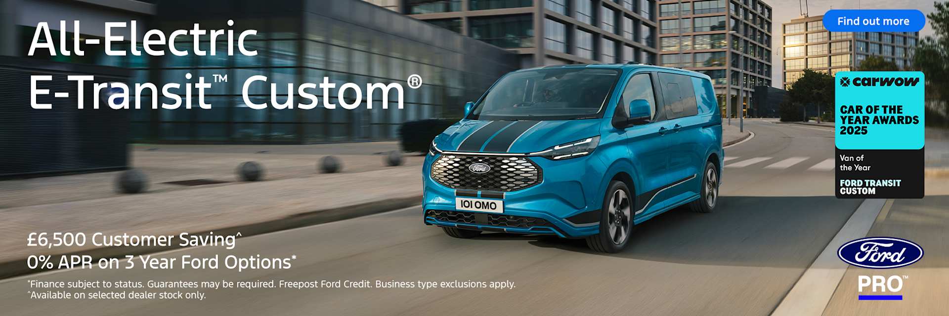 All-Electric E-Transit Custom