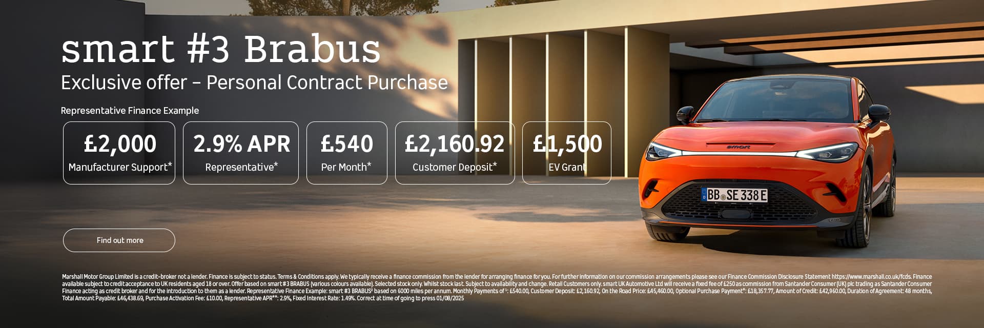 smart #3 BRABUS Offer