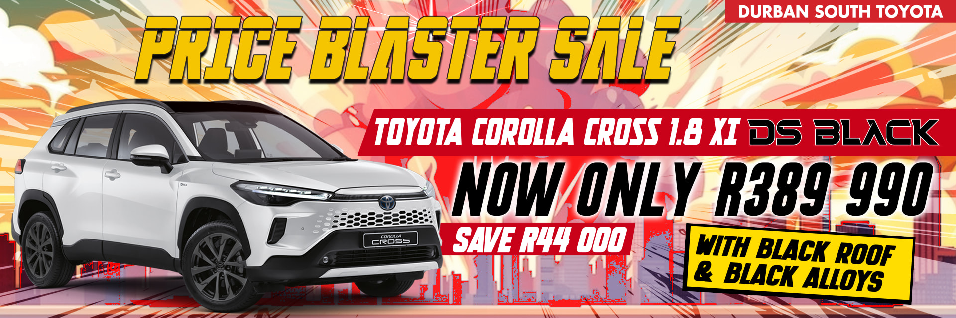 Toyota Corolla Cross 1.8 Xi DS Black