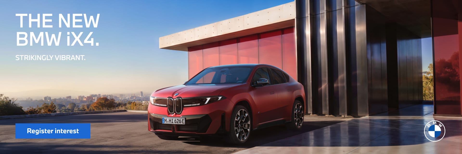 New BMW iX4 Register Your Interest