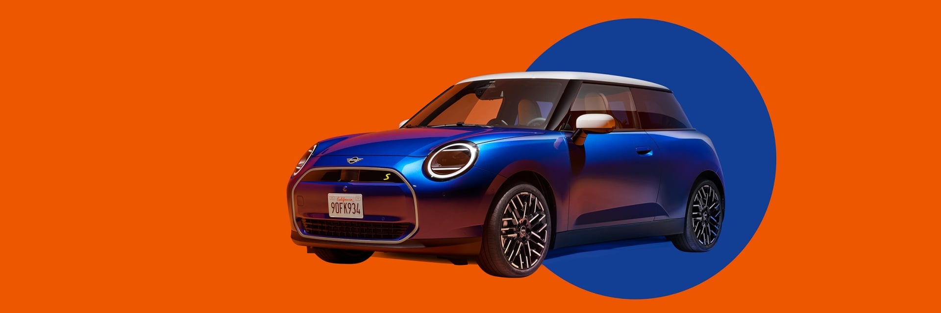 الجديدة الكهربائية بالكامل.السيارة MINI COOPER