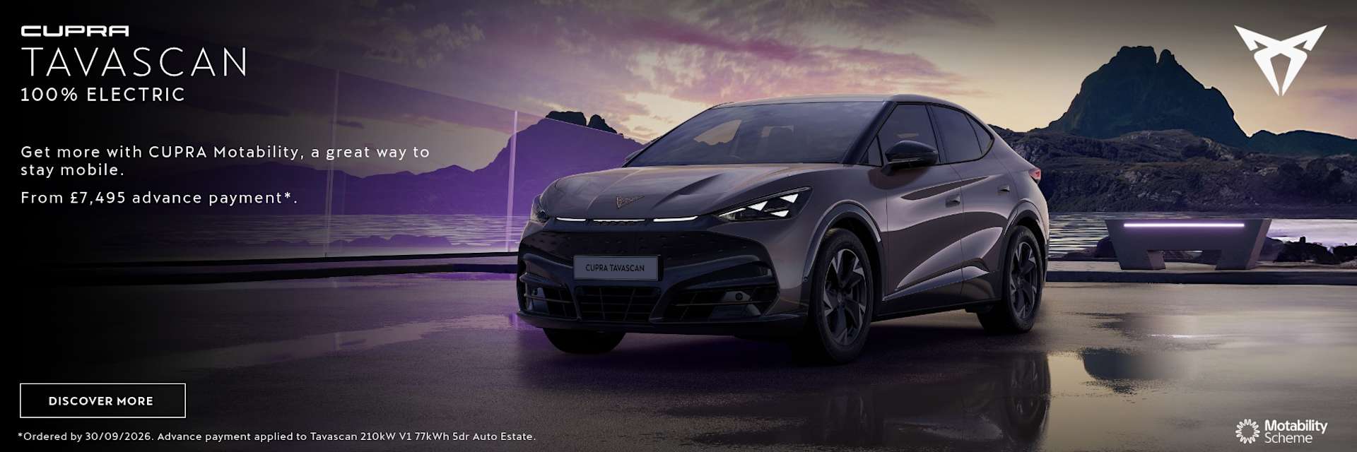CUPRA Tavascan Motability Q3