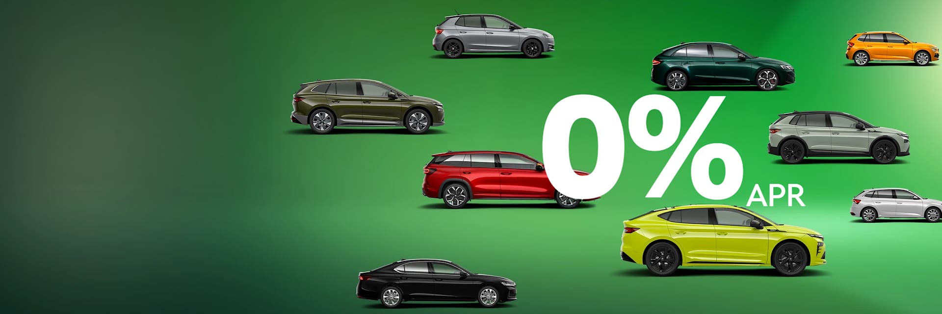 Skoda 0% range