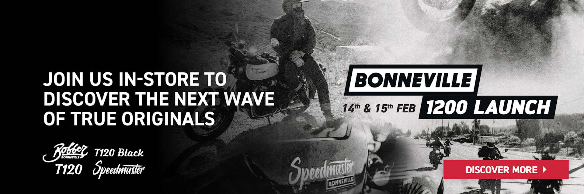 Triumph Bonneville Launch