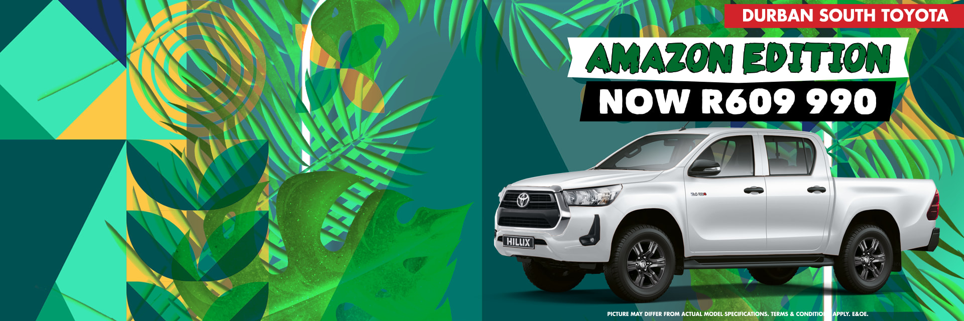 Hilux Amazon Edition – R609,990