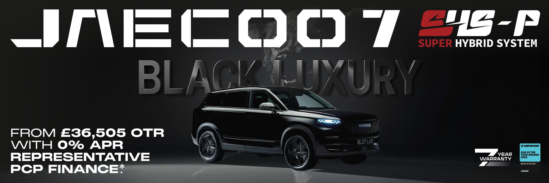 Jaecoo 7 Black Luxury