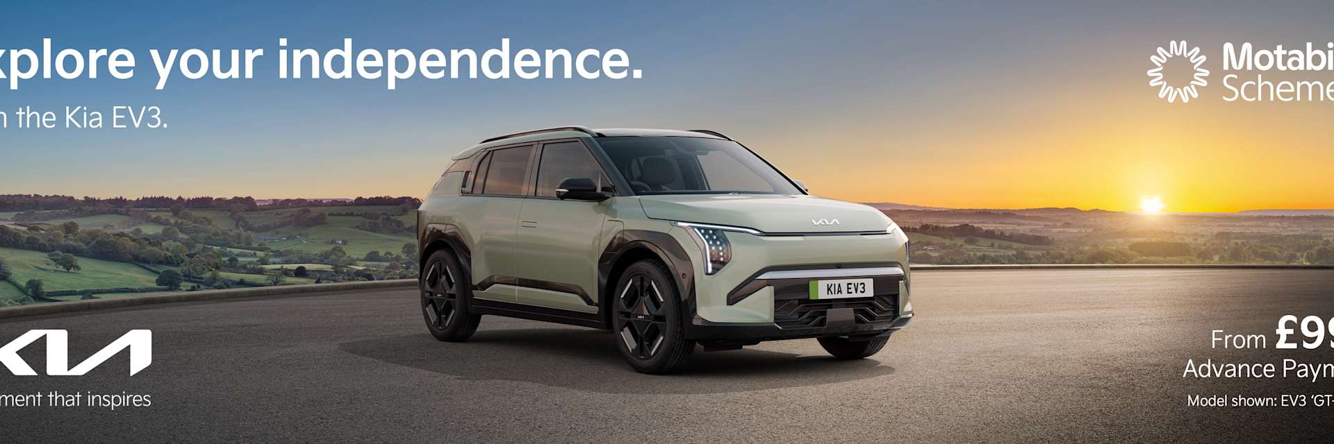 Kia EV3 Motab offers