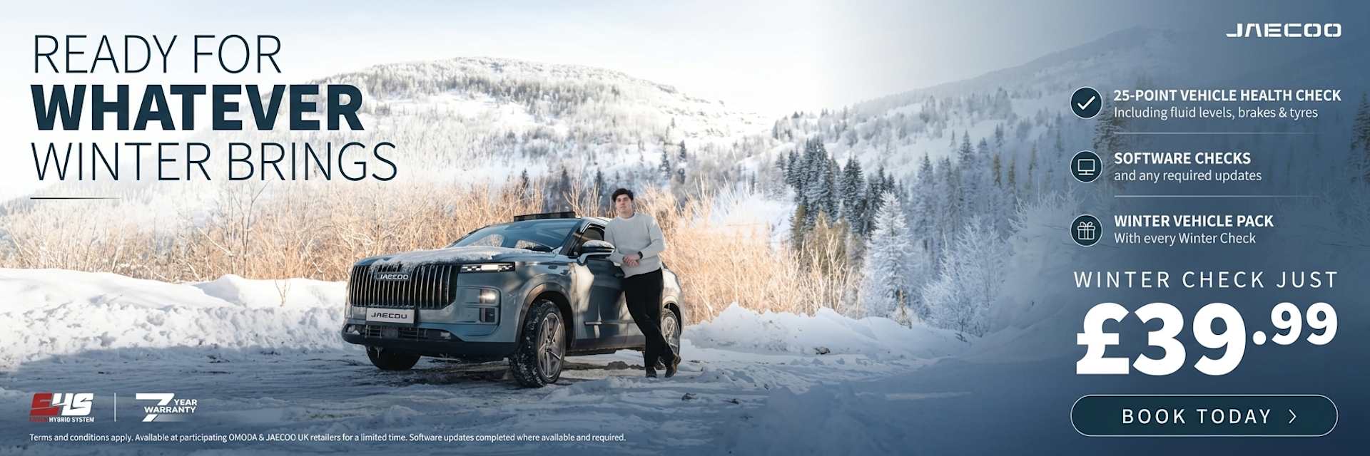 JAECOO Winter Health Check
