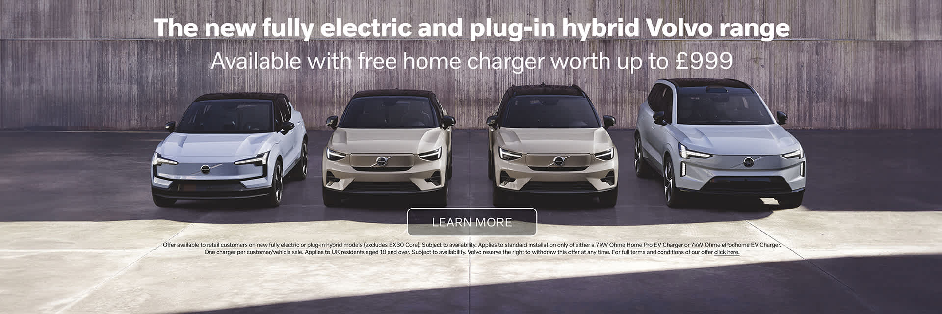 Complimentary Ohme home charger