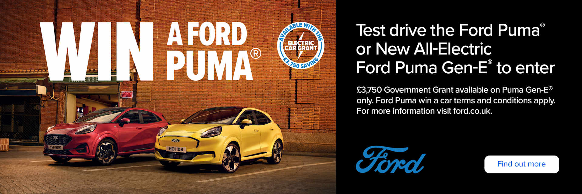 Win a Ford Puma