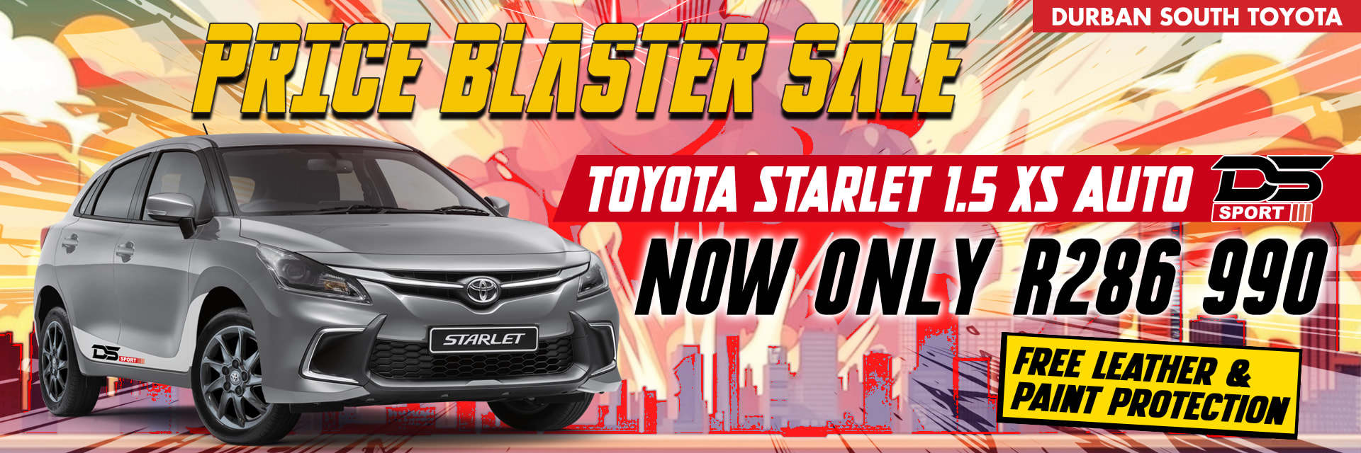 Toyota Starlet 1.5 XS Auto DS Sport