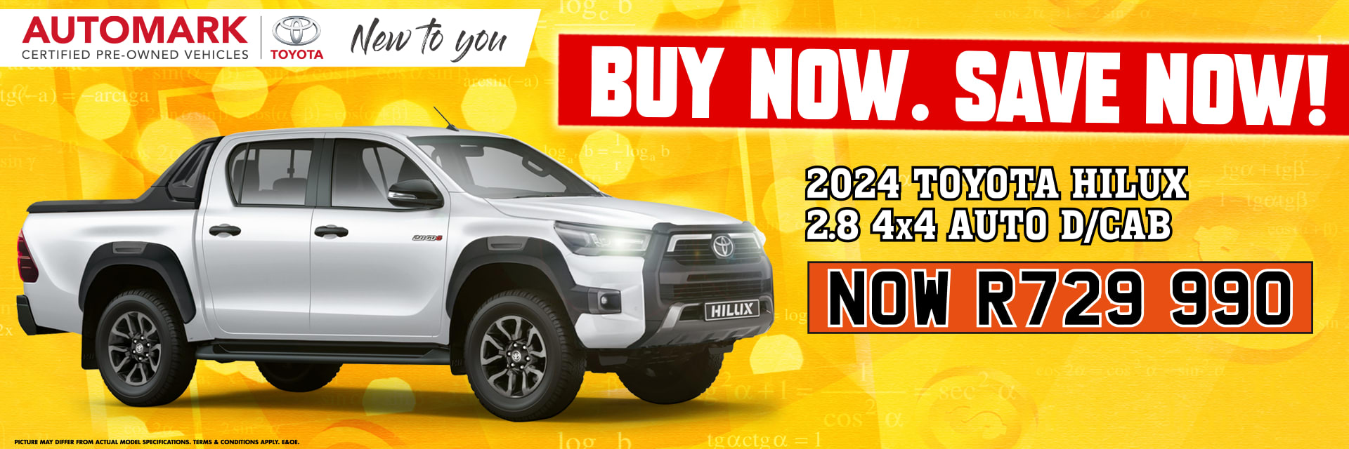 2024 Hilux 2.8 4x4 Double Cab