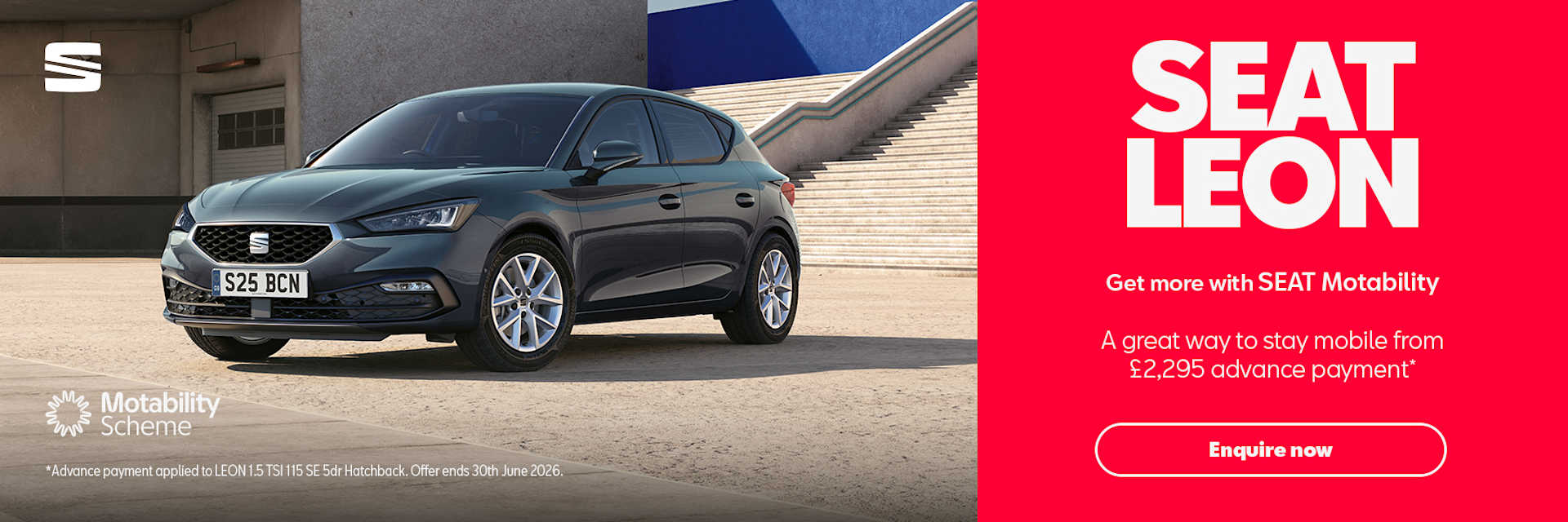 SEAT Leon Motability