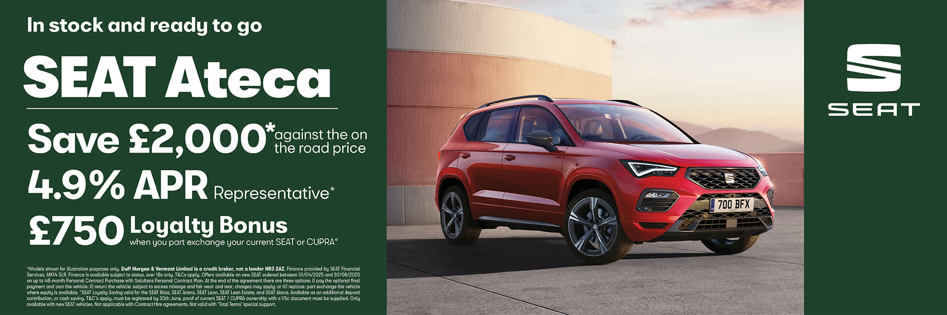 SEAT Ateca Offer