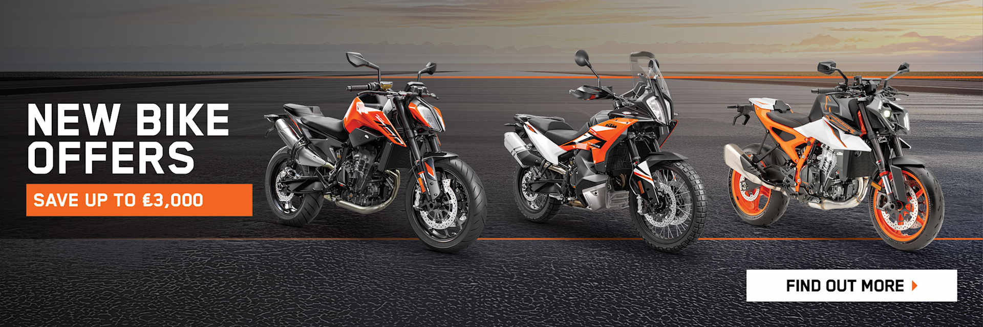 NEW KTM BIKE OFFERS