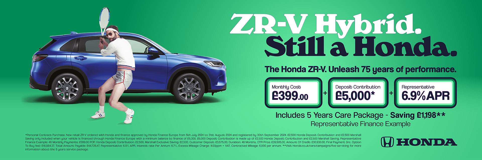 HONDA ZR-V PERSONAL CONTRACT PURCHASE OFFER