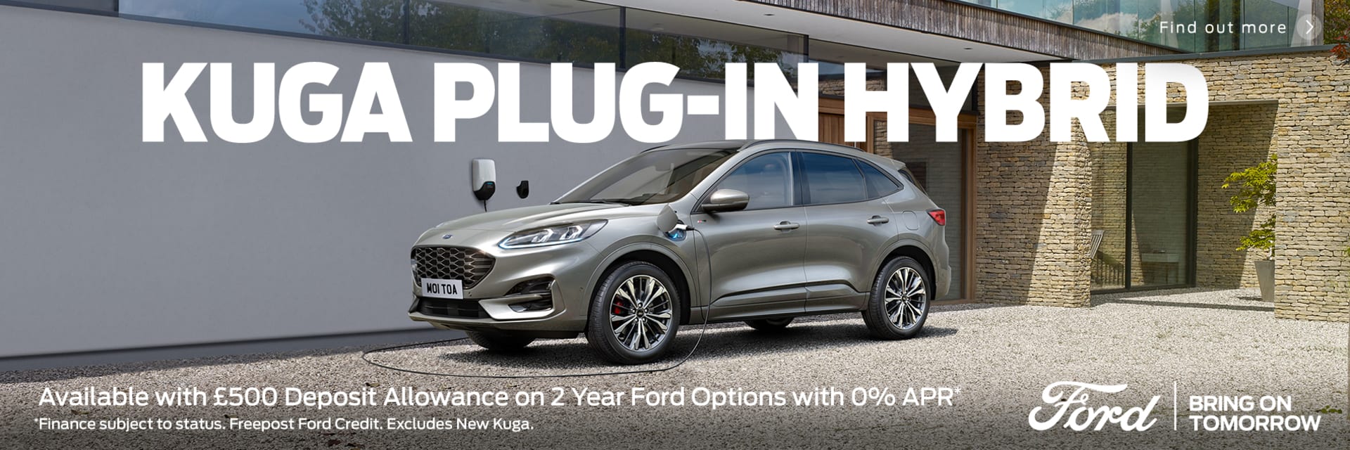 Kuga PHEV 0% APR on 2 Years Ford Options*
