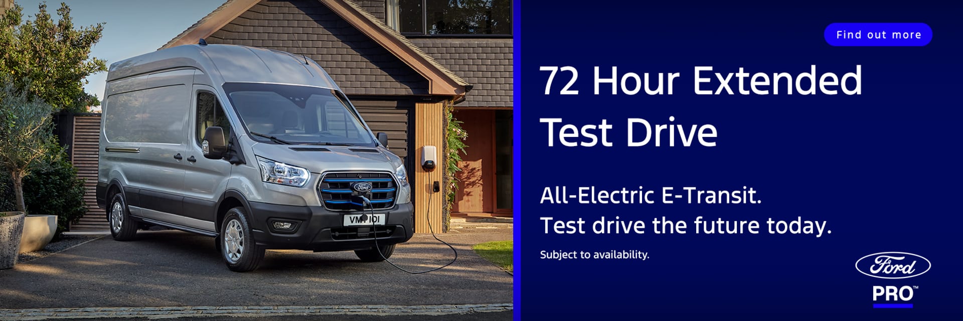 E-Transit 72 Hour Test Drive