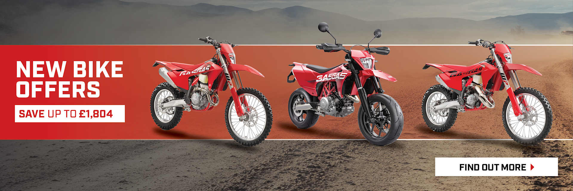NEW GASGAS BIKE OFFERS