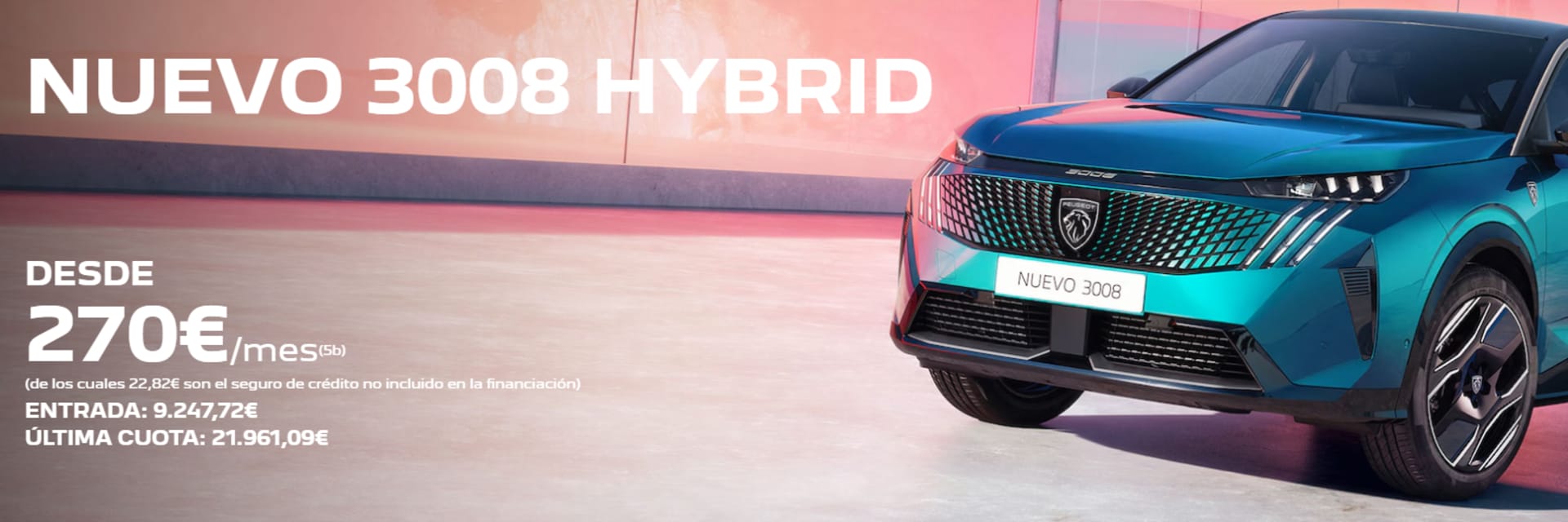 NUEVO PEUGEOT 3008 HYBRID