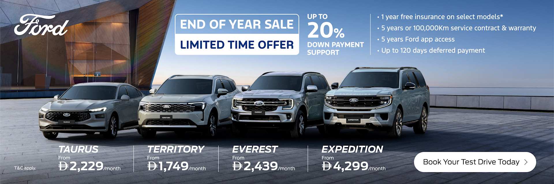 Ford End Of Year Sale