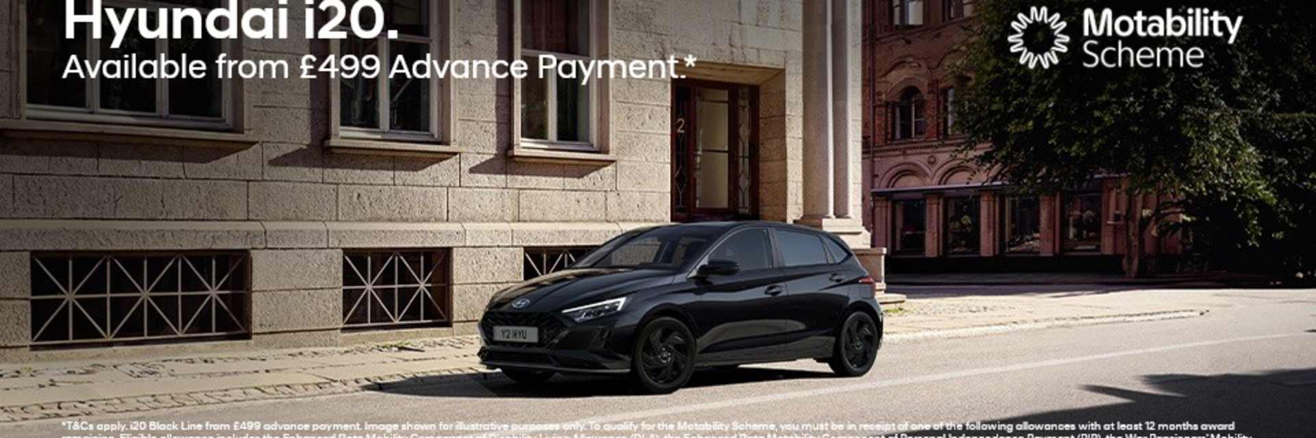Hyundai i20 Motability Offer