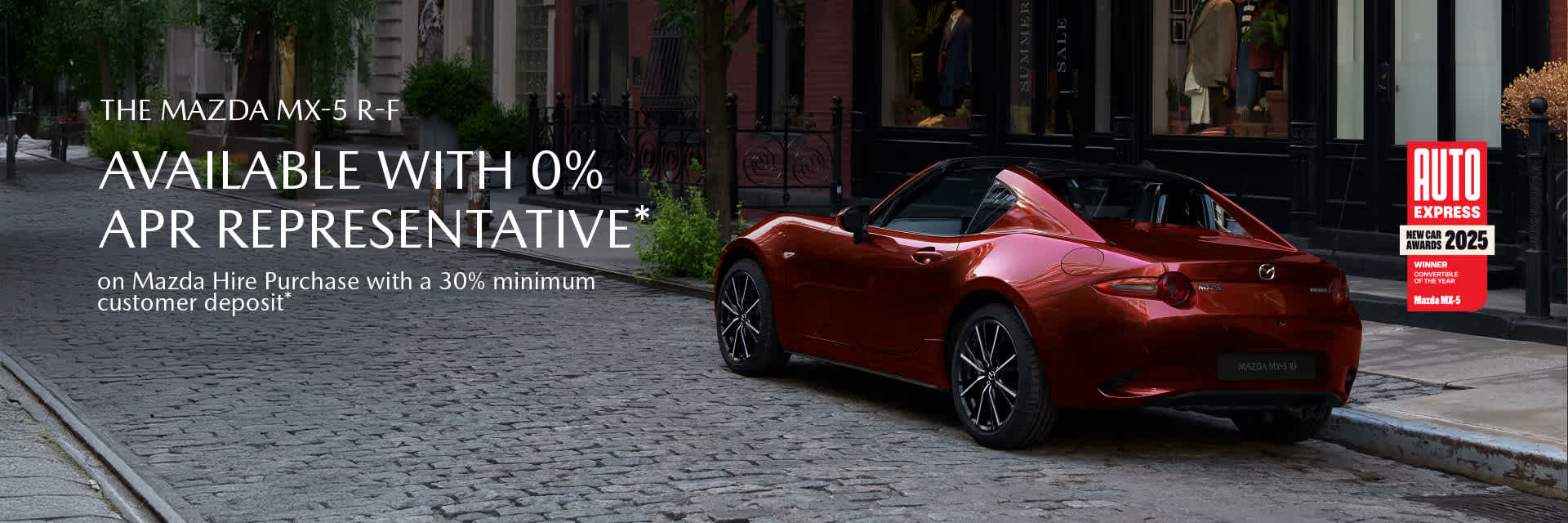 MX-5 R-F 0% Finance Offer