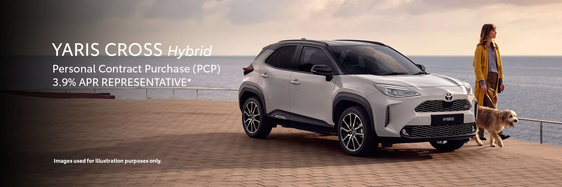 Yaris Cross Hybrid:  3.9% APR Representative*