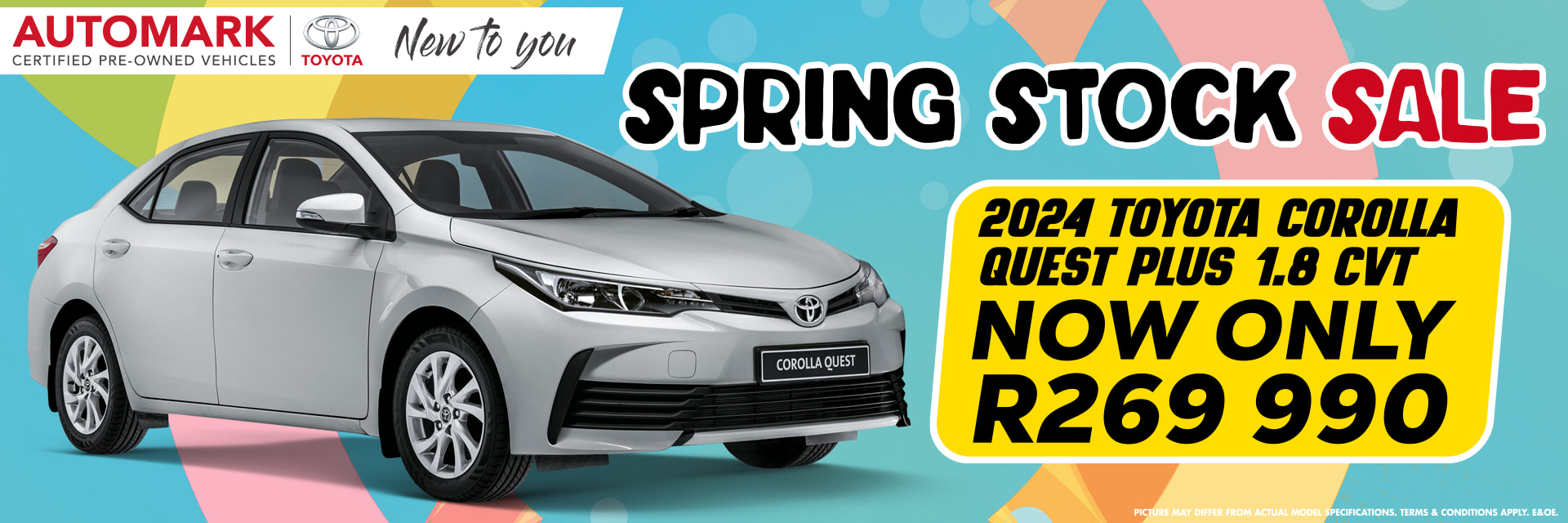 2024 Toyota Corolla Quest Plus 1.8 CVT Auto