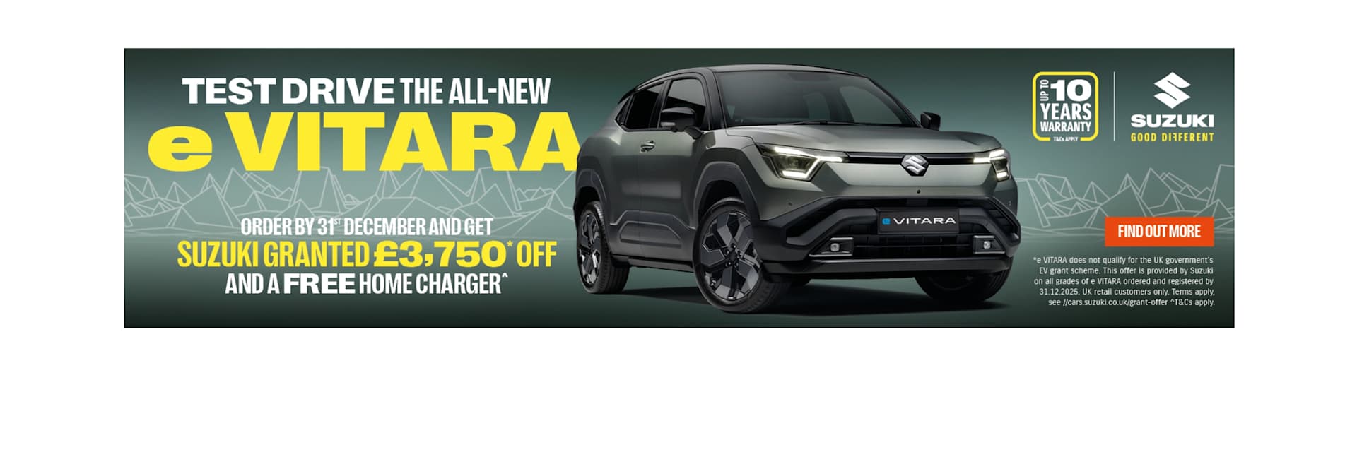 Suzuki e Vitara New Car Offer