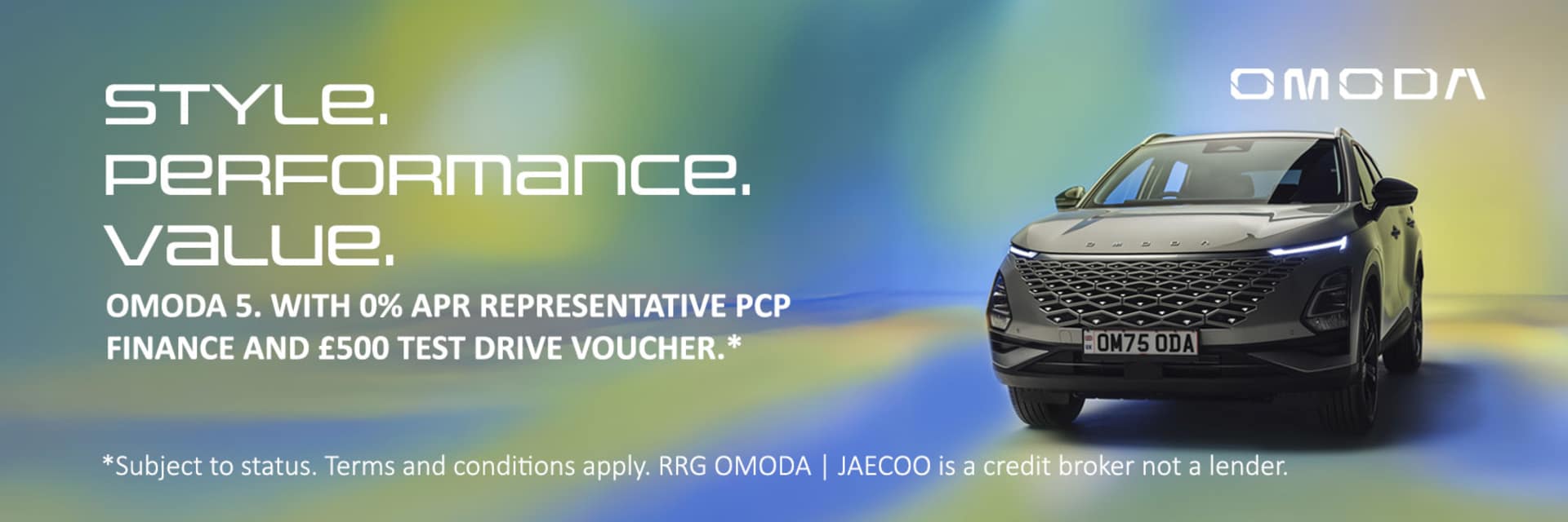 OMODA 5 with £500 Test Drive Voucher Offer