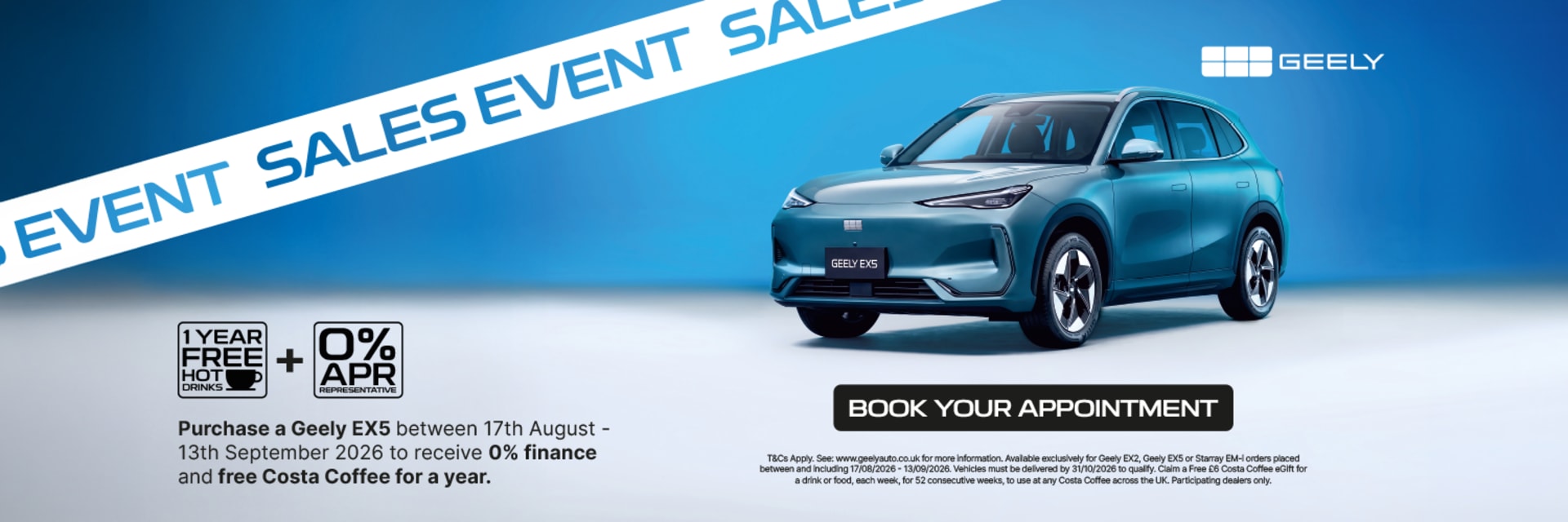 Geely EX5 VIP Sales Event