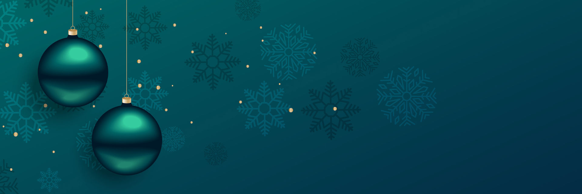 festive opening banner no headline