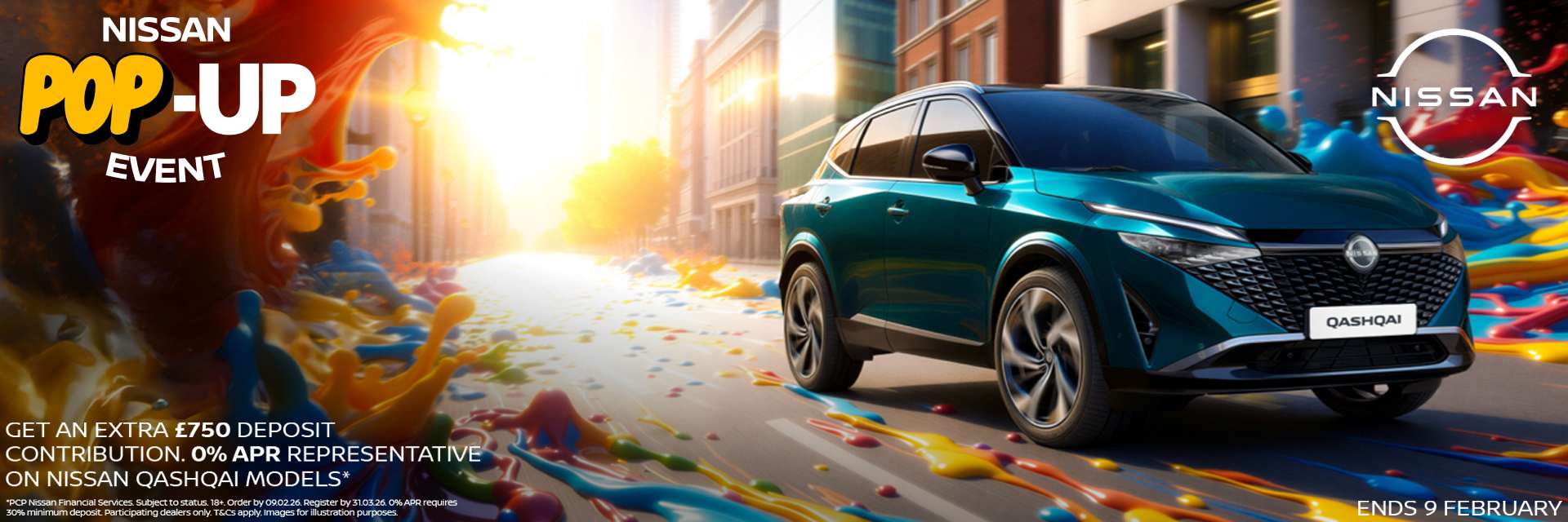 Nissan Pop Up Event Qashqai