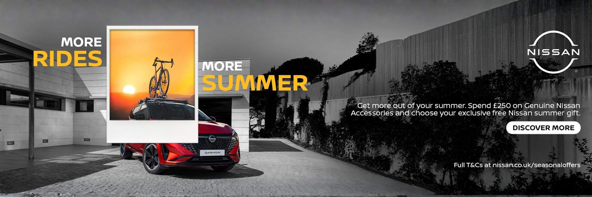 Free CHILLY's Bottle when you spend £250 on Genuine Nissan Accessories 