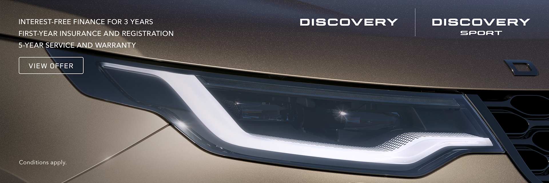 Discover &amp; Discovery Sport Offers