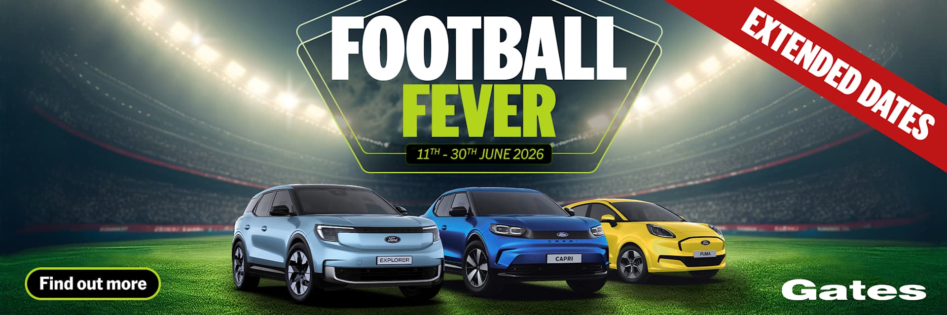 Gates Ford Football Fever Event PV