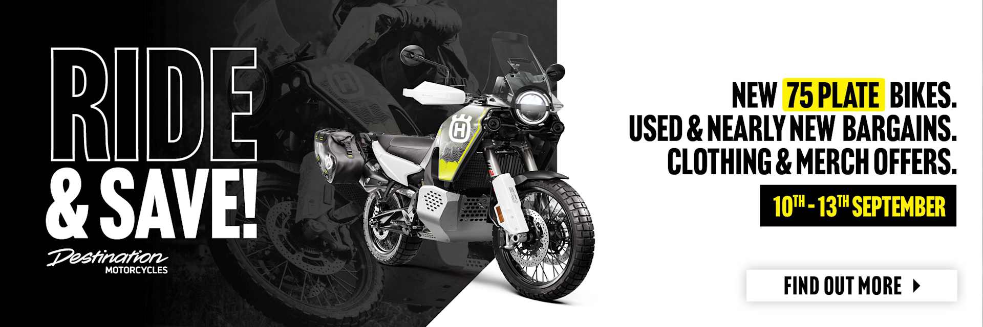 Ride and Save Event (Husqvarna) 