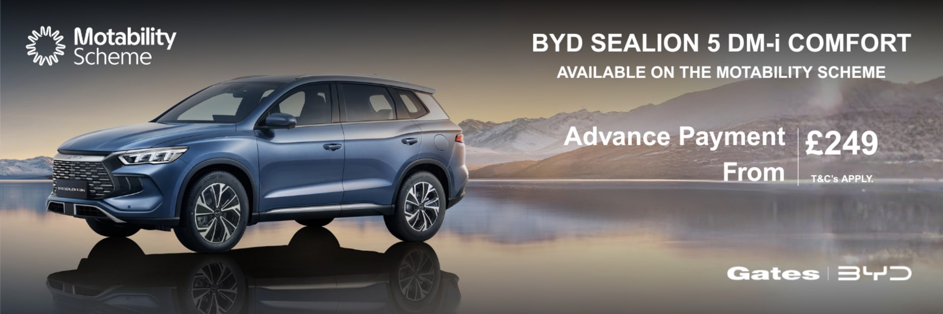 SEALION 5 Motability Scheme